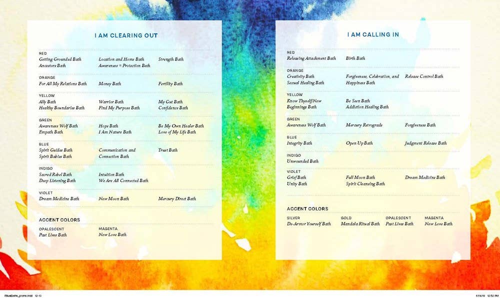 Ritual Baths : Deborah Hanekamp-Earth Fairy Holistics