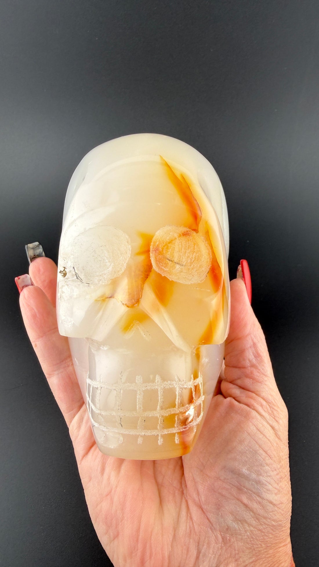 Agate Skull