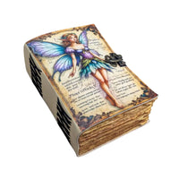 Fairy Leather Journal Celtic Gothic Journal Notebook Gift-Earth Fairy Holistics