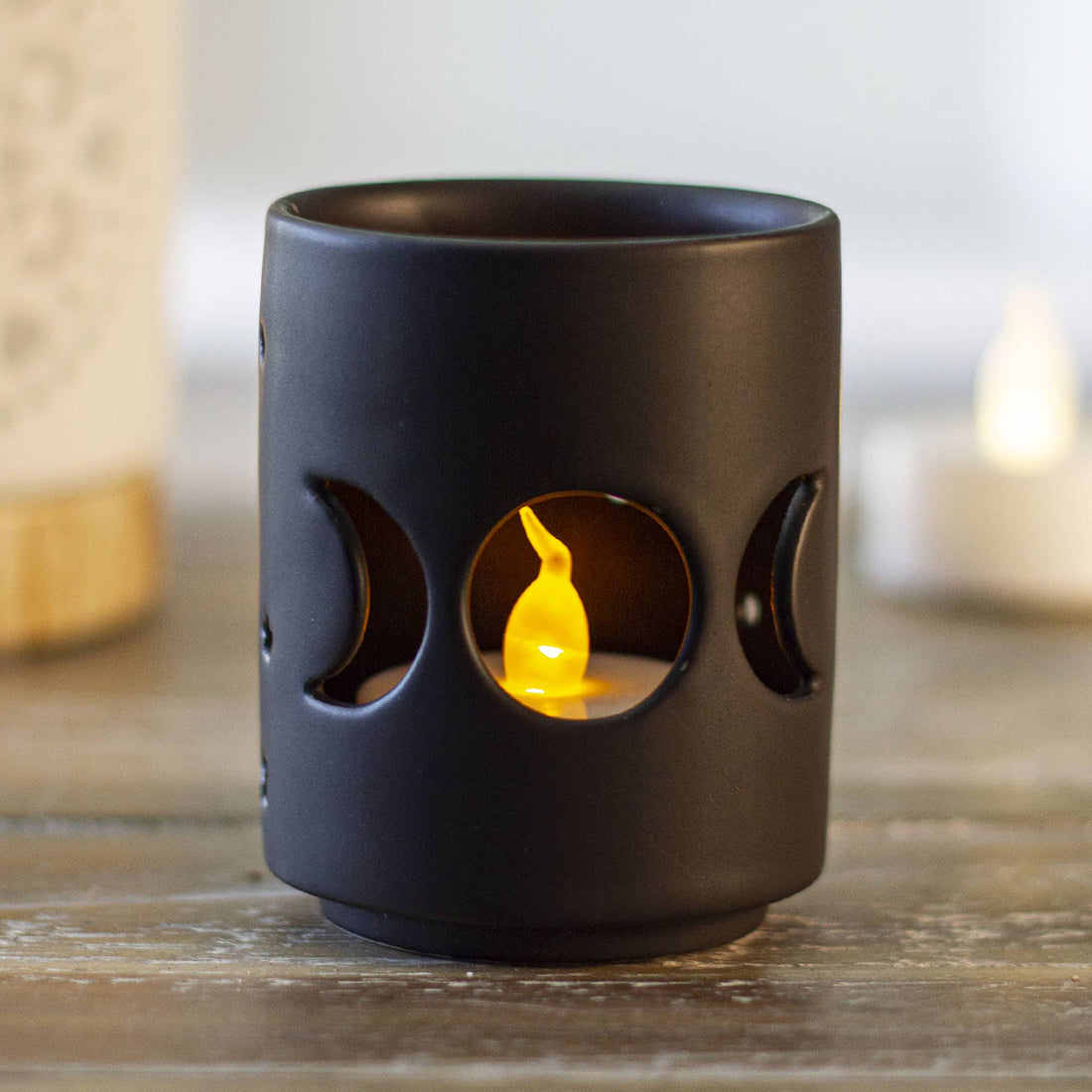 Triple Moon Tealight Holder-Earth Fairy Holistics