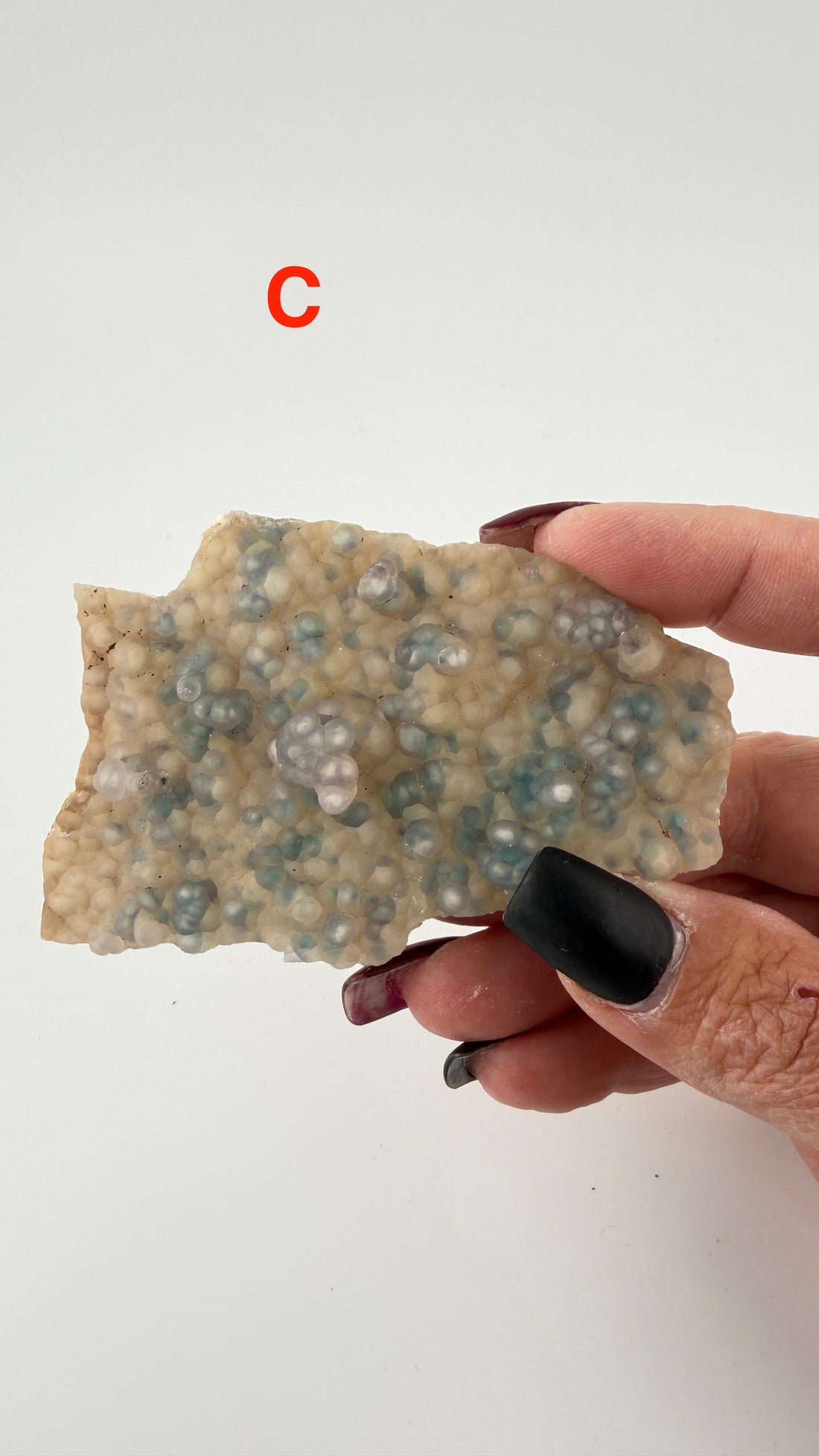 Chalcedony (w/Copper/Chrysocolla & Malachite Incl) Botryoidal Specimens