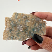 Chalcedony (w/Copper/Chrysocolla & Malachite Incl) Botryoidal Specimens