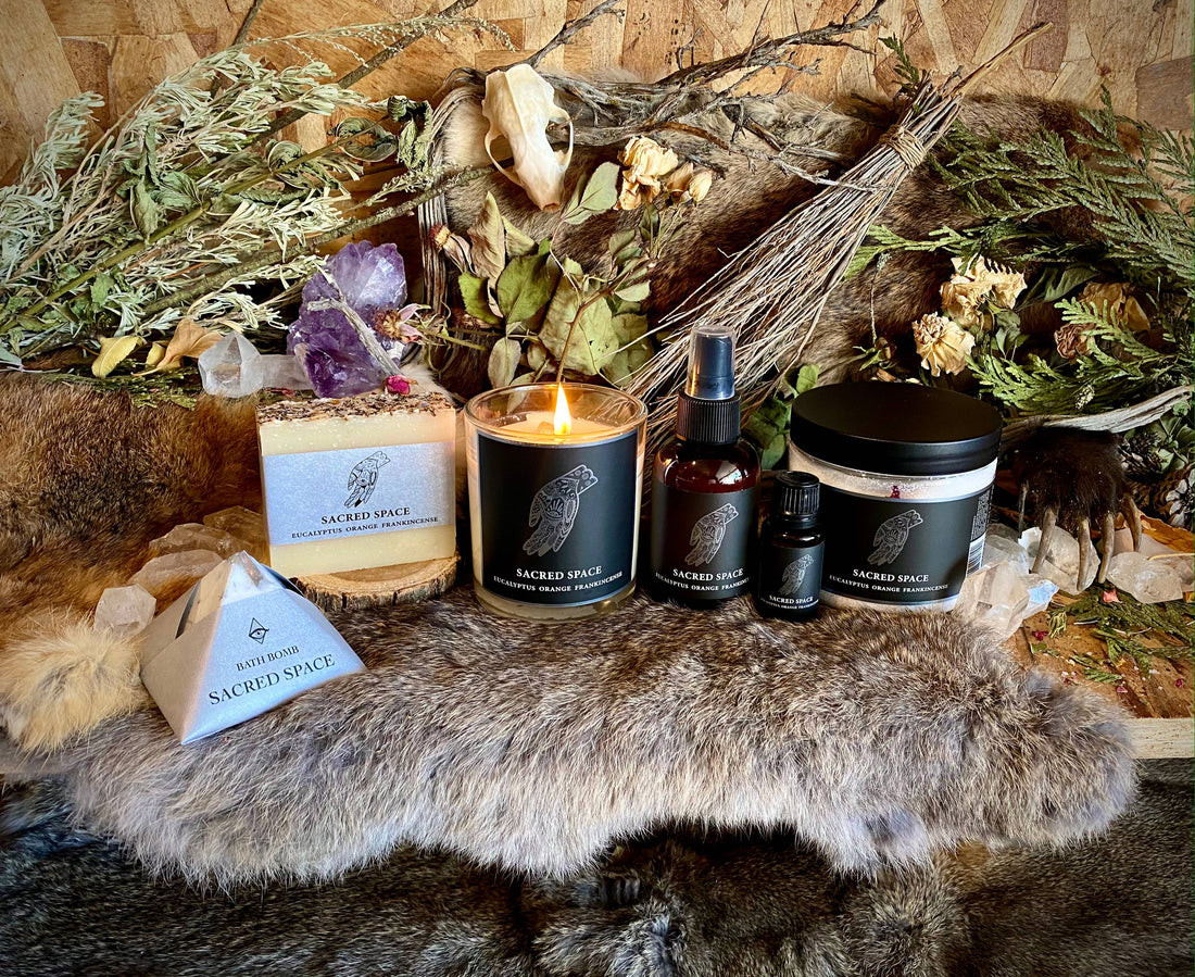 Sacred Space Bath Bomb-Earth Fairy Holistics