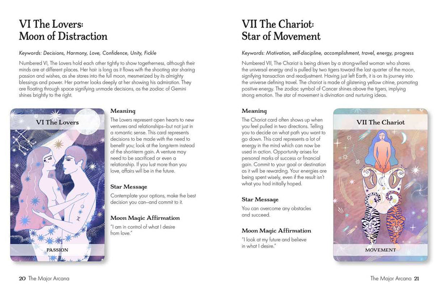 Moon & Stars Tarot by Jayne Wallace-Earth Fairy Holistics