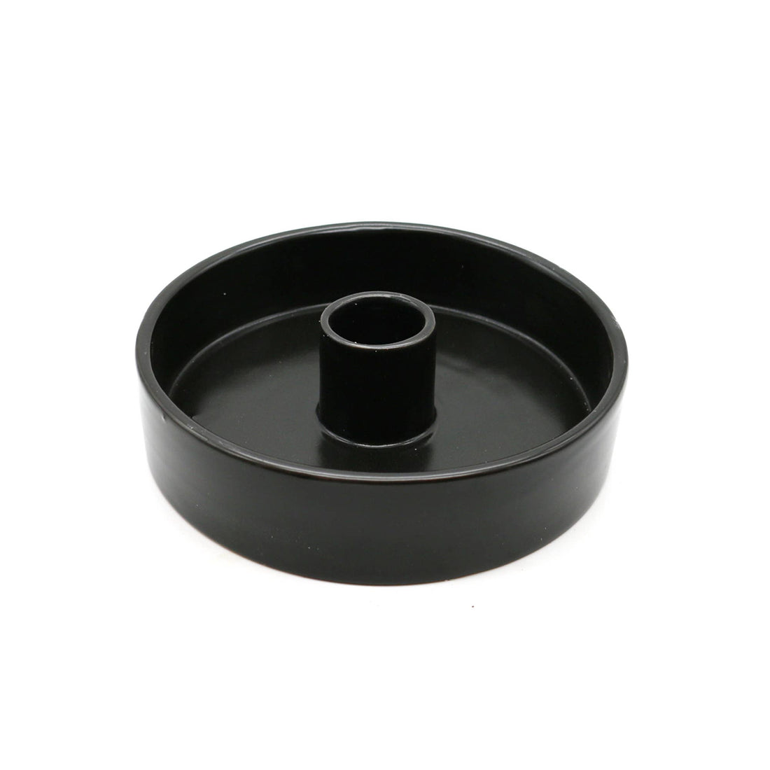 Ceramic Palo Santo Burner (4 in.) - Black-Earth Fairy Holistics