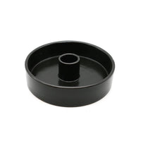 Ceramic Palo Santo Burner (4 in.) - Black-Earth Fairy Holistics
