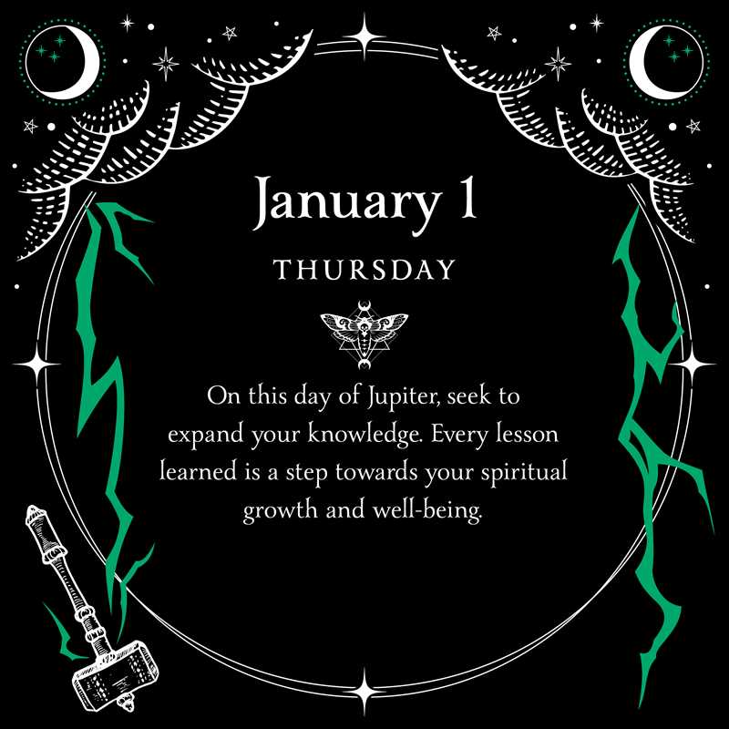 2026 Witch's Calendar: Daily Magick Day-to-Day Calendar by Barbara Meiklejohn-Free-Earth Fairy Holistics
