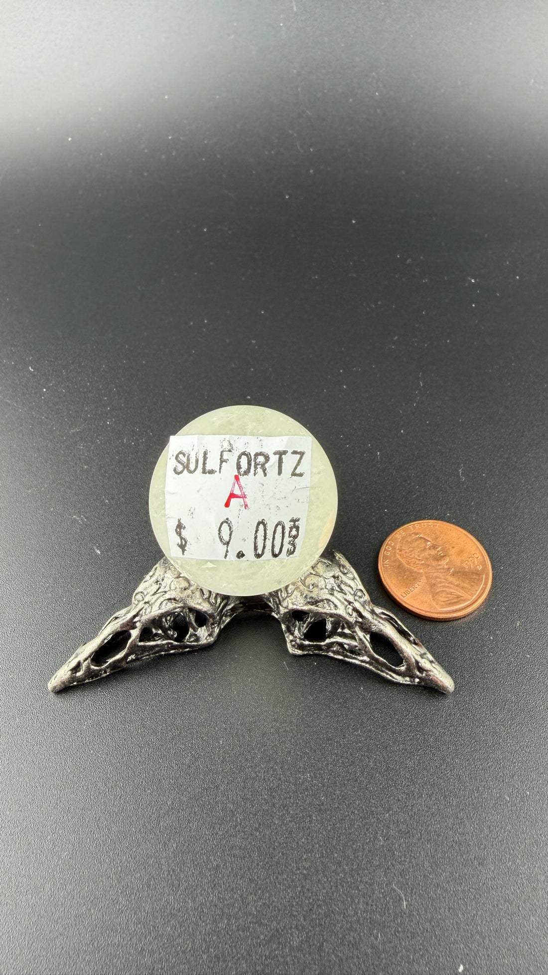 Sulfur Quarts Spheres-Earth Fairy Holistics