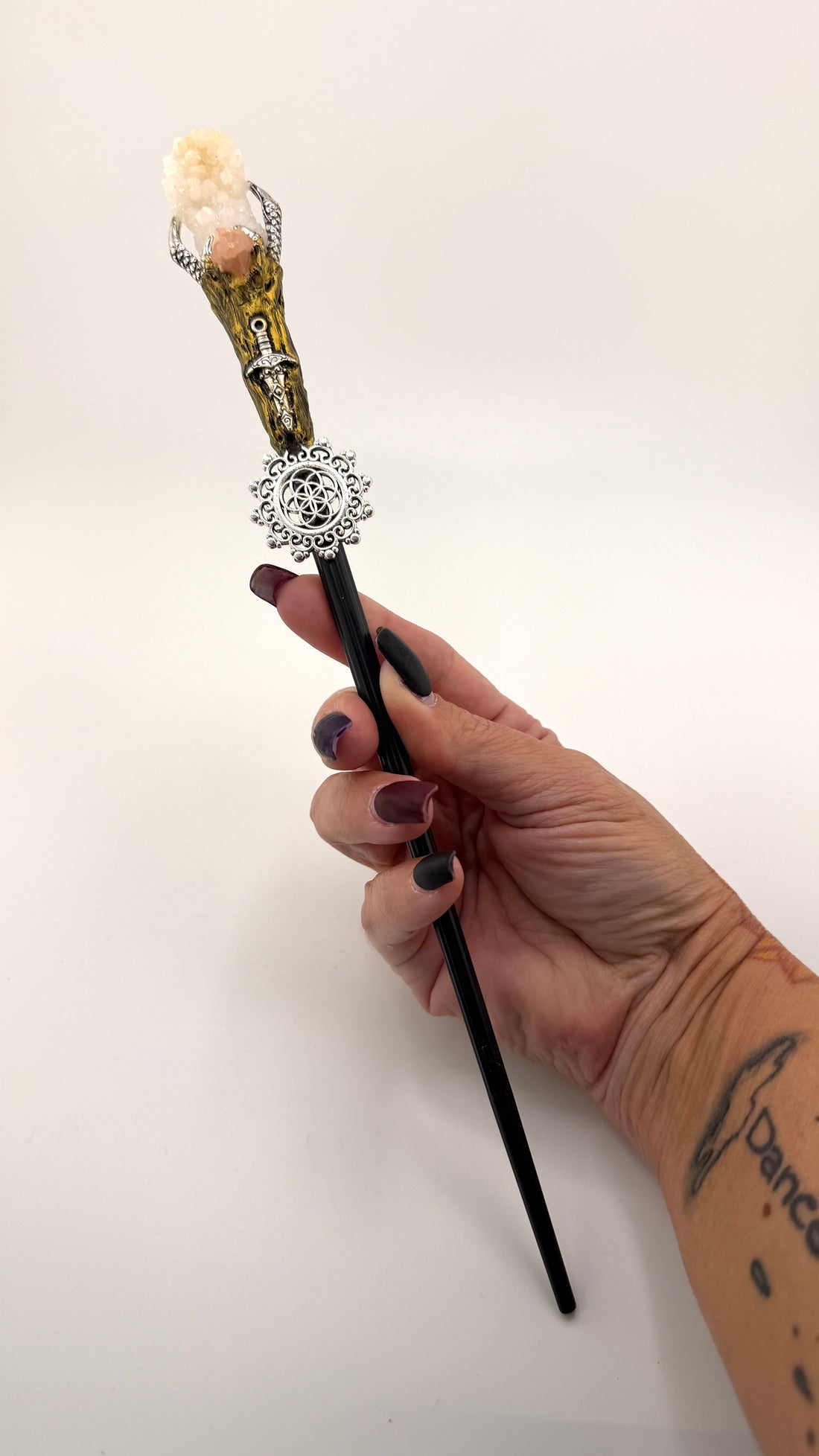 Handmade Wands with Various Crystals