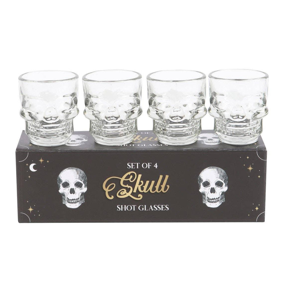 Skull Shot Glass Set-Earth Fairy Holistics