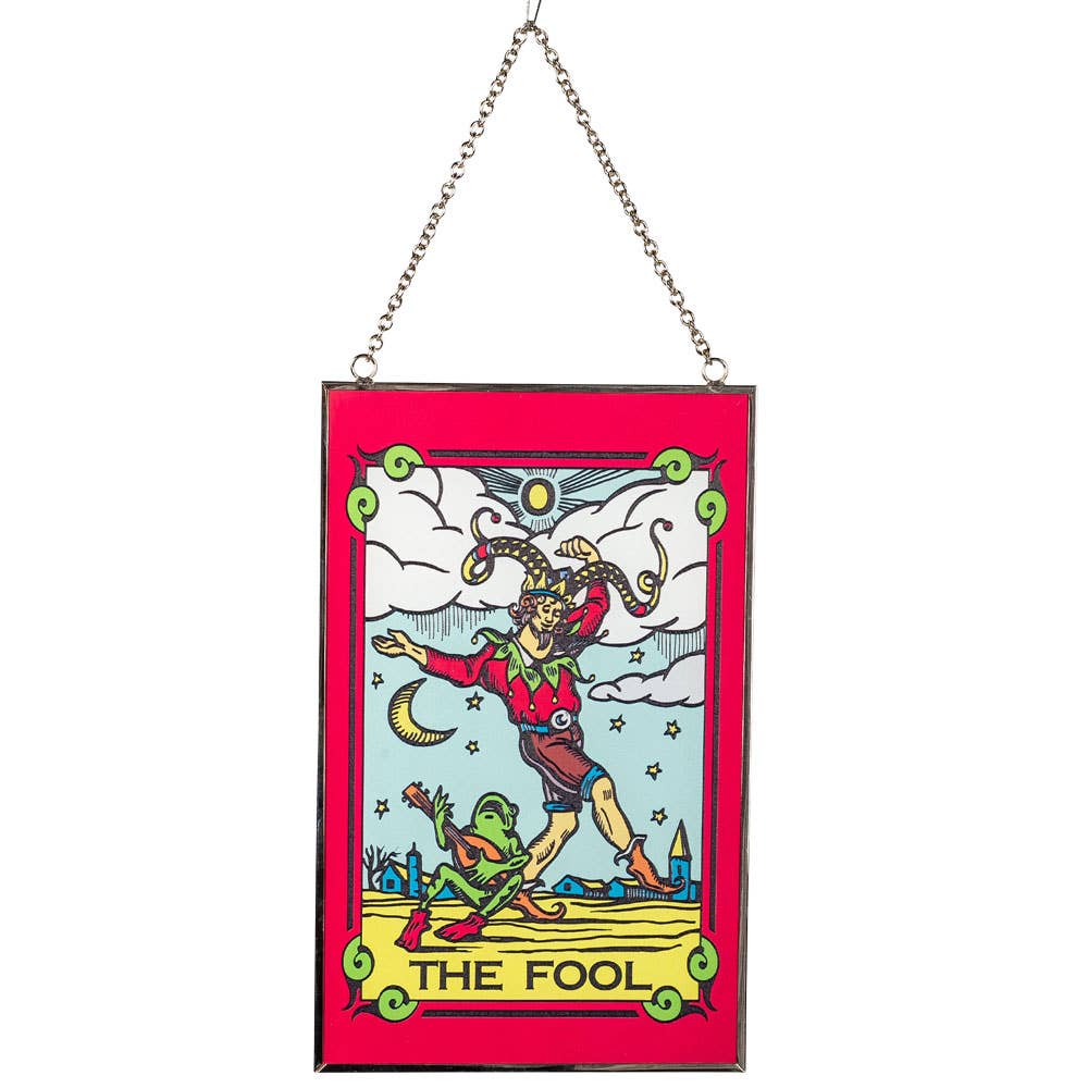 The Fool Tarot Suncatcher-Earth Fairy Holistics