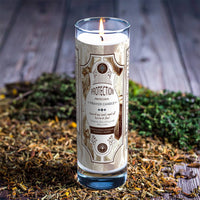 Prayer Candle - Protection (8 in., 9.5 oz.)-Earth Fairy Holistics