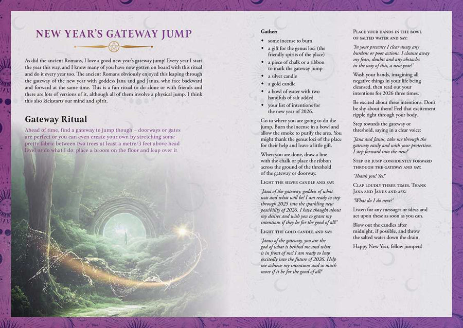 2026 Lunar and Seasonal Planner Calendar: Northern Hemisphere by Stacey Demarco-Earth Fairy Holistics
