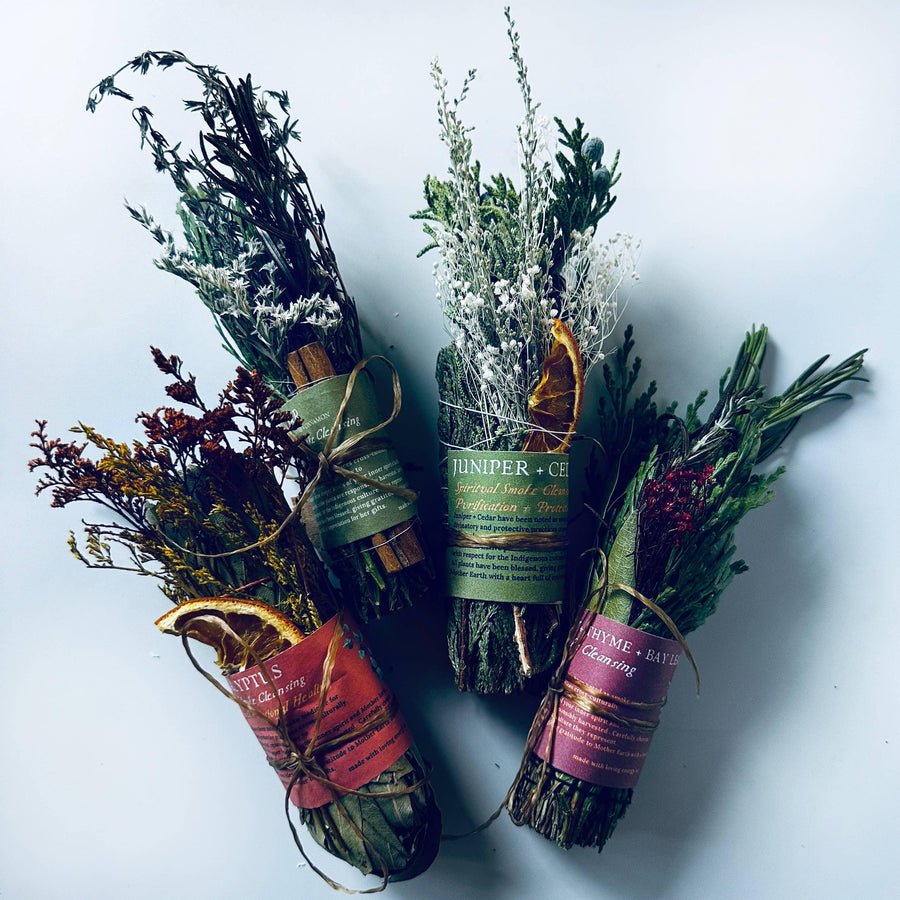 ROSEMARY SMOKE CLEANSING BUNDLE-Earth Fairy Holistics