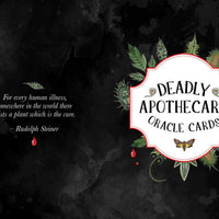 Deadly Apothecary Oracle by Priestess Moon-Earth Fairy Holistics