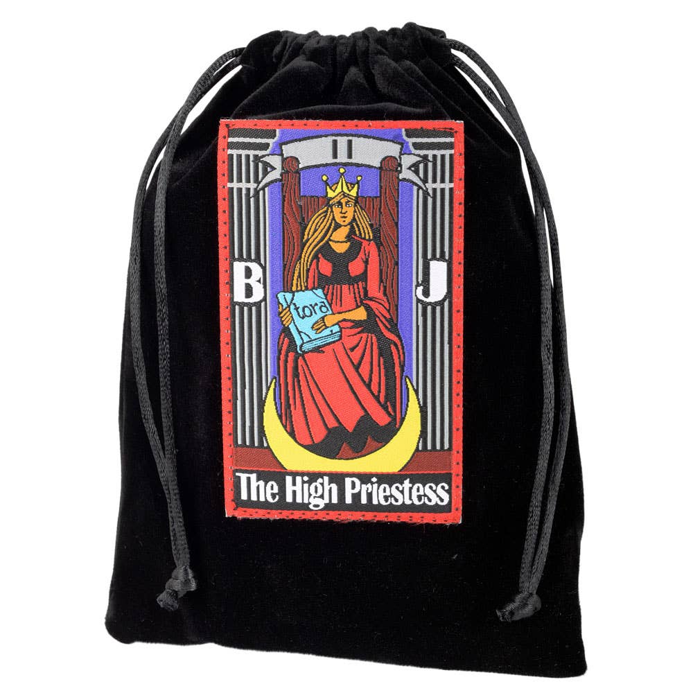 The High Priestess Velvet Tarot Bag-Earth Fairy Holistics