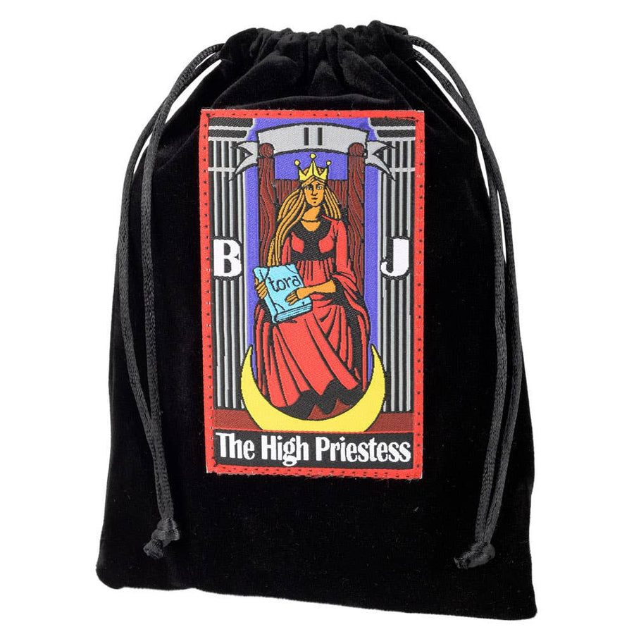 The High Priestess Velvet Tarot Bag-Earth Fairy Holistics