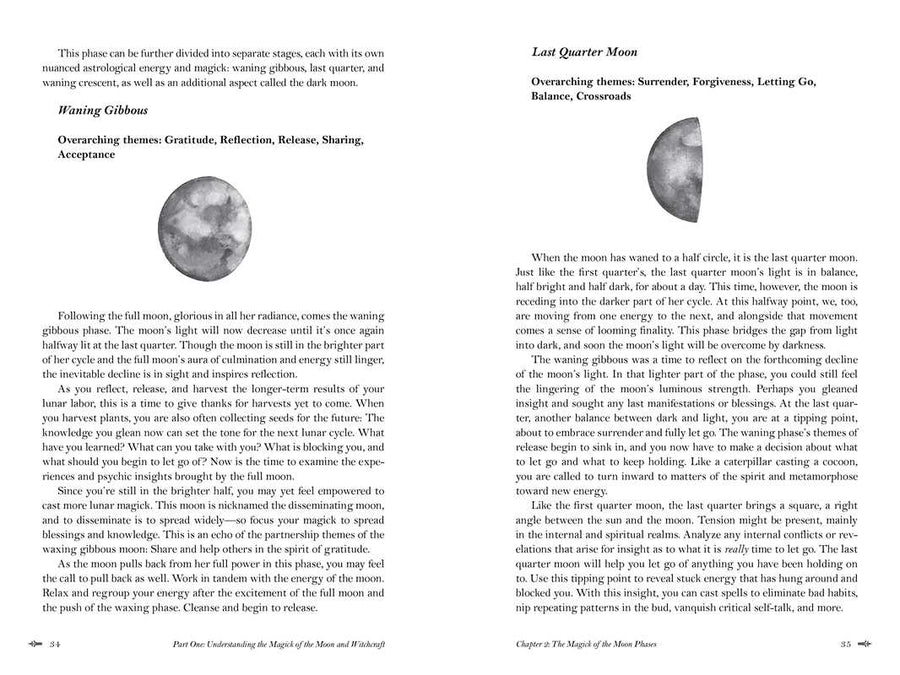Modern Witchcraft Book of Moon Magick by Julia Halina Hadas-Earth Fairy Holistics