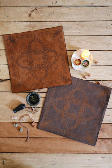 Green Glyphs Casting Cloth-Earth Fairy Holistics
