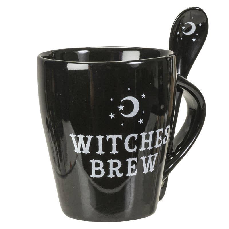 Witches Brew Mug and Spoon Set-Earth Fairy Holistics