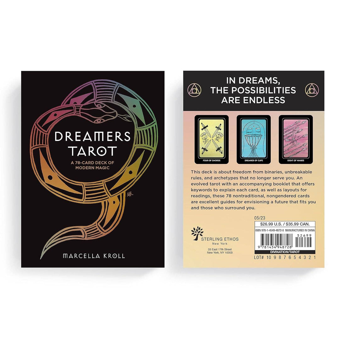 Dreamers Tarot Deck by Marcella Kroll-Earth Fairy Holistics