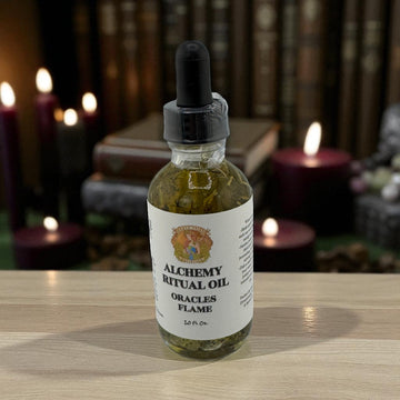 Alchemy Ritual Oil - Oracles Flame (Black Moon)