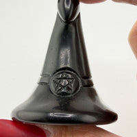 Witch's Hat Crystal Carving