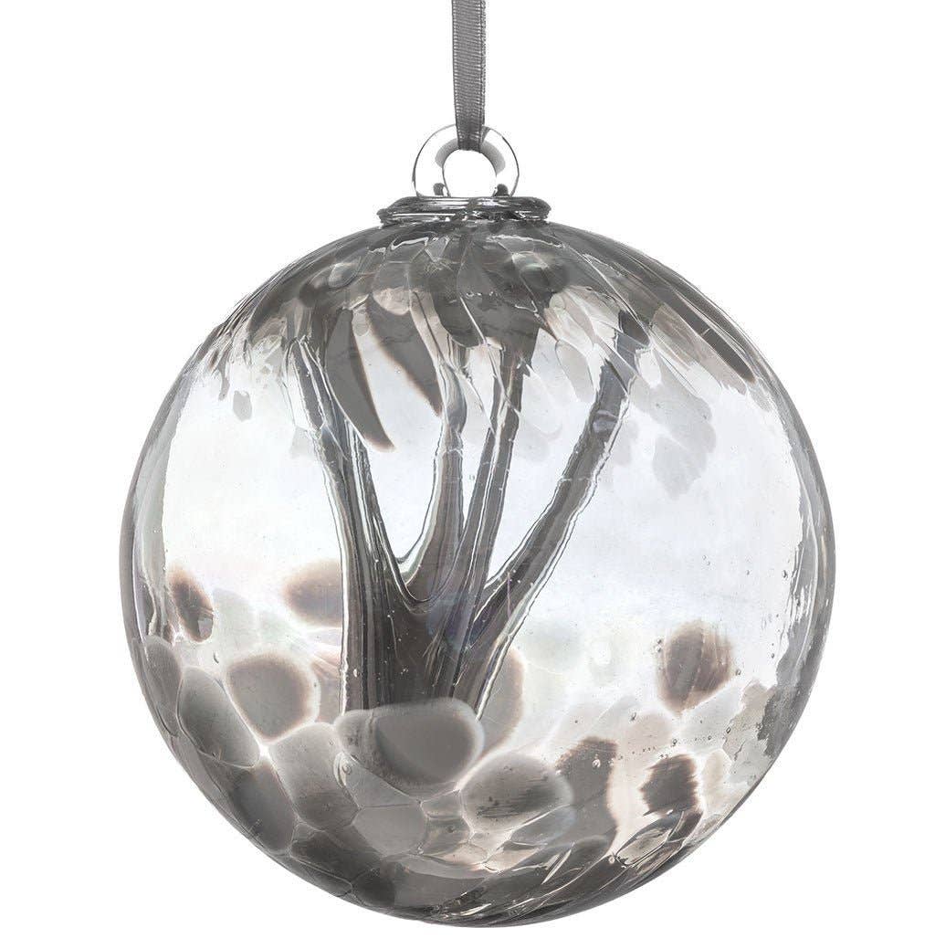10cm Spirit Ball - Pastel Silver-Earth Fairy Holistics