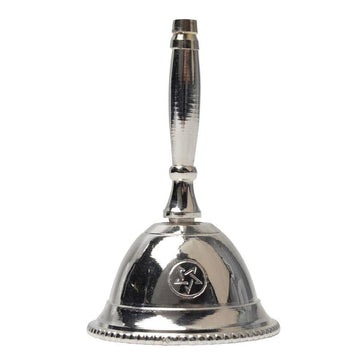 Silver Altar Bell Pentagram-Earth Fairy Holistics