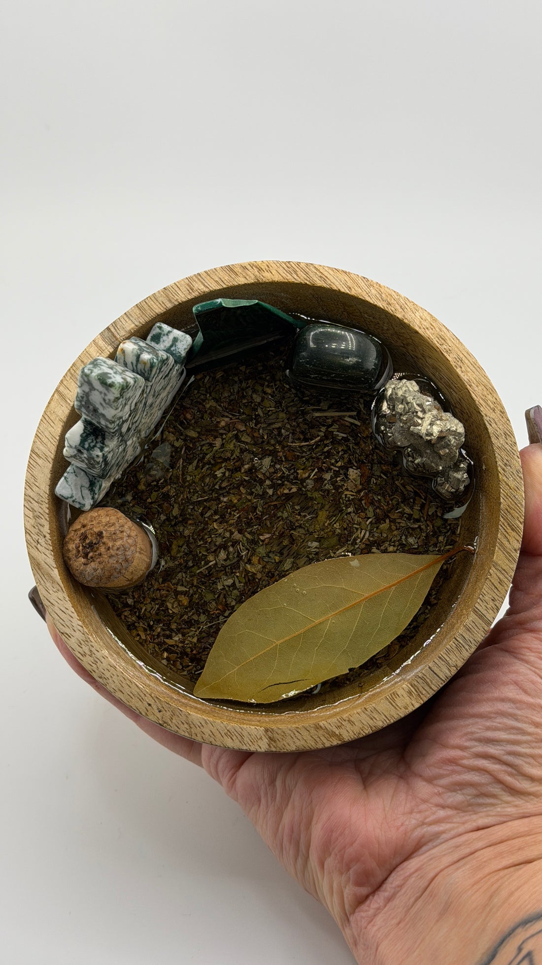 Earths Abundance Money Bowl (5" Bowl)-Earth Fairy Holistics