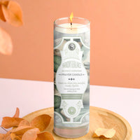 Prayer Candle - Harmony & Balance (8") (9.5 oz)-Earth Fairy Holistics