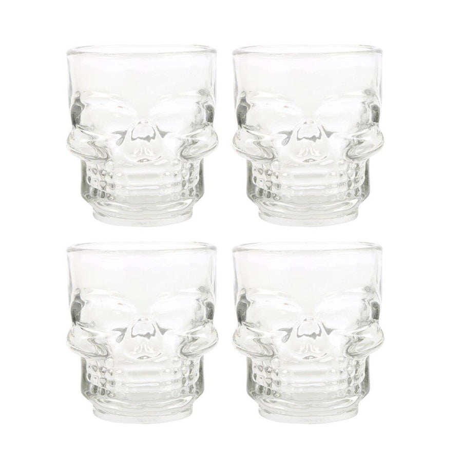 Skull Shot Glass Set-Earth Fairy Holistics