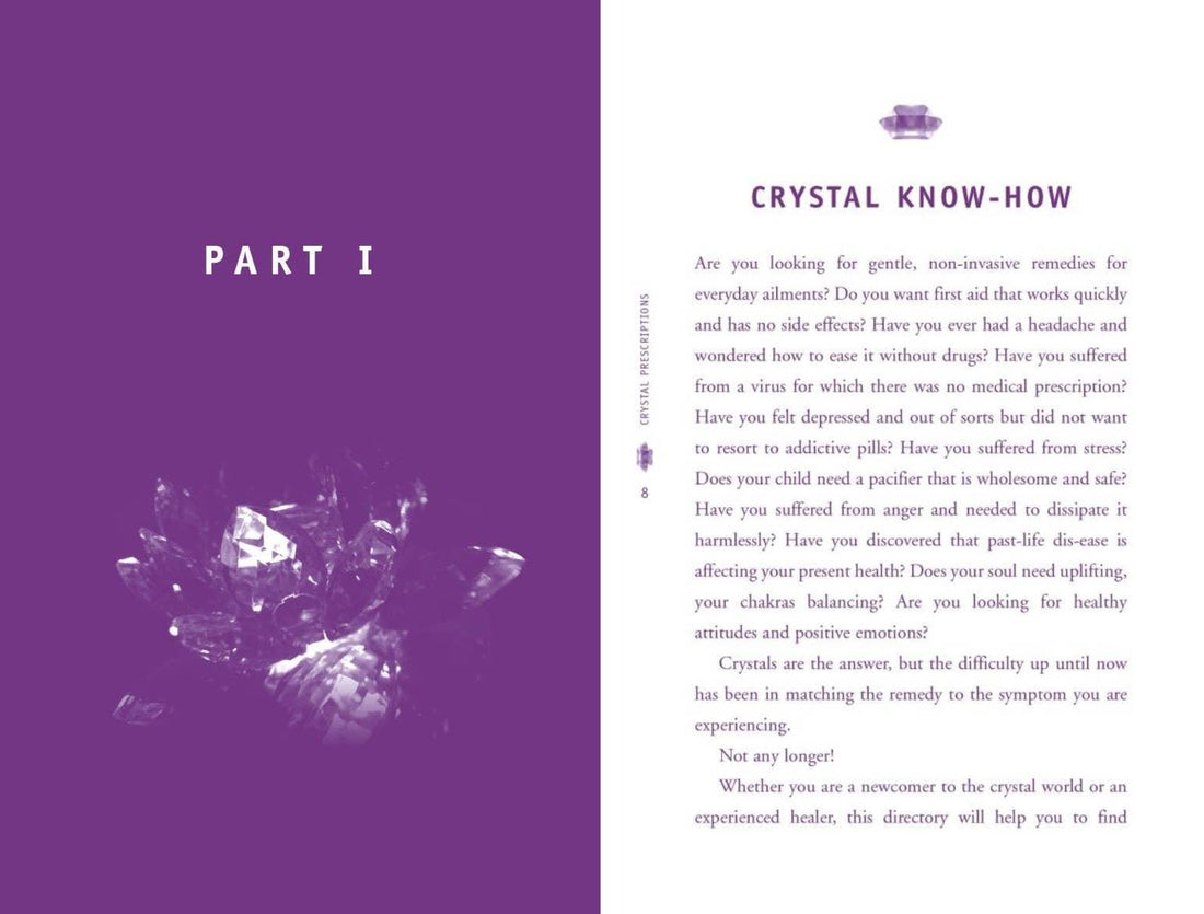Crystal Prescriptions 1: Symptoms and Their Healing Crystals-Earth Fairy Holistics