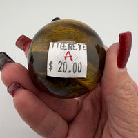 Tiger's Eye Spheres-Earth Fairy Holistics
