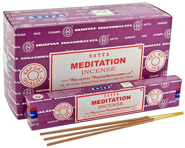 Satya - Meditation Incense Sticks (15 g.)-Earth Fairy Holistics