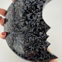 Indigo Gabbro Moon Faces-Earth Fairy Holistics