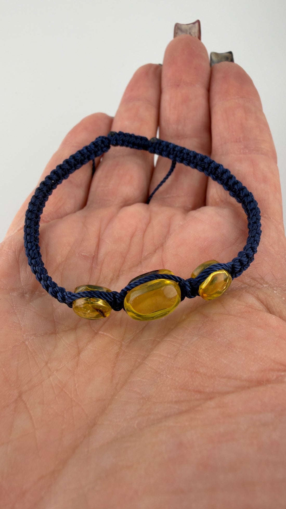 Hand Woven Amber Bracelets (Adjustable, made by DV survivors in Mexico)-Earth Fairy Holistics