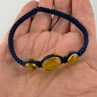 Hand Woven Amber Bracelets (Adjustable, made by DV survivors in Mexico)-Earth Fairy Holistics