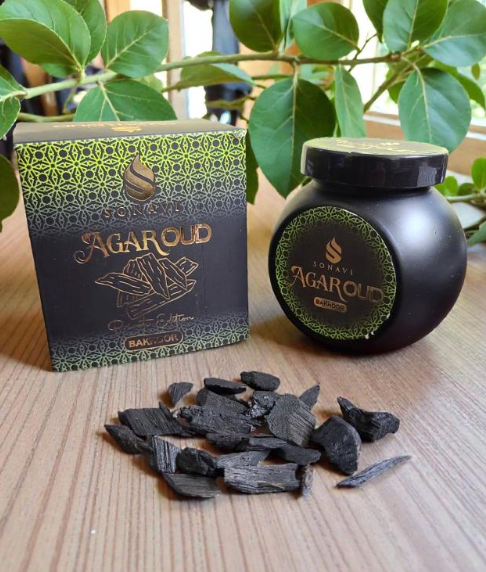 SONAVI – Private Edition Bakhoor Incense Chips - Agar Oud (40g Jar)-Earth Fairy Holistics