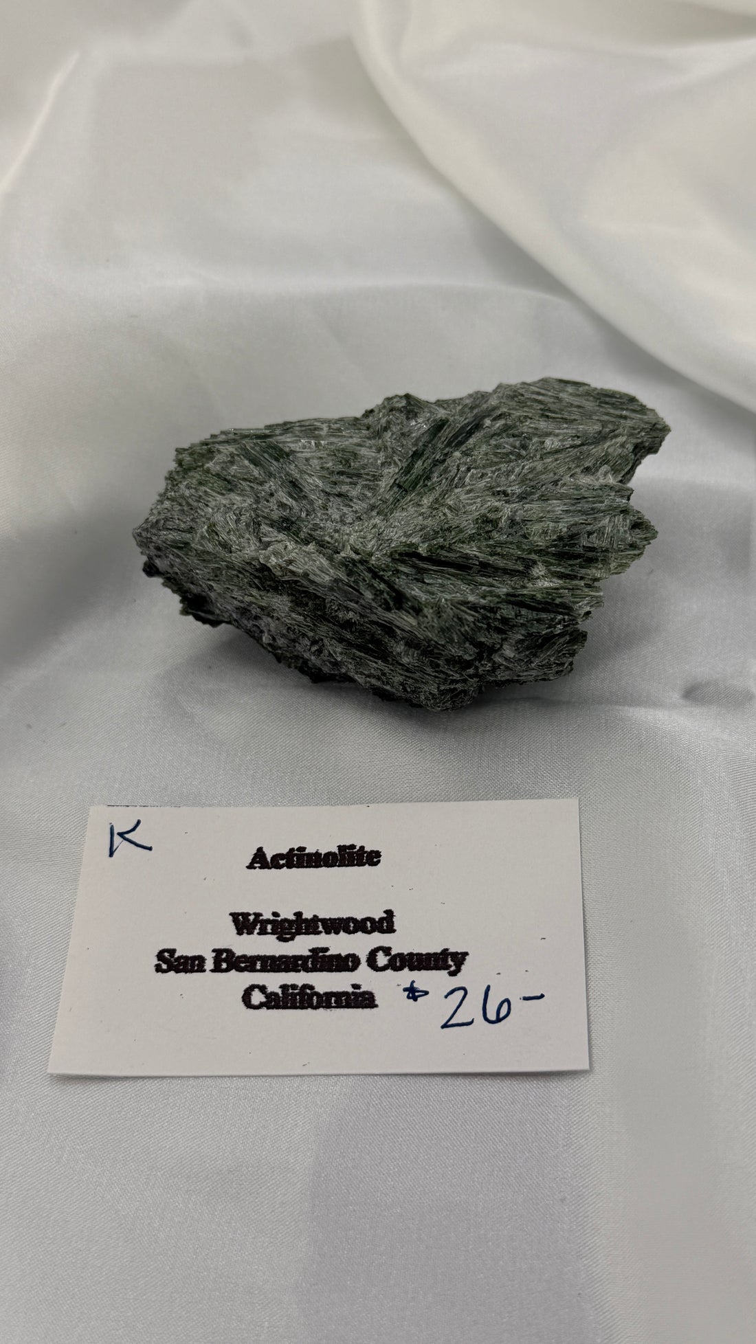 Actinolite Specimens