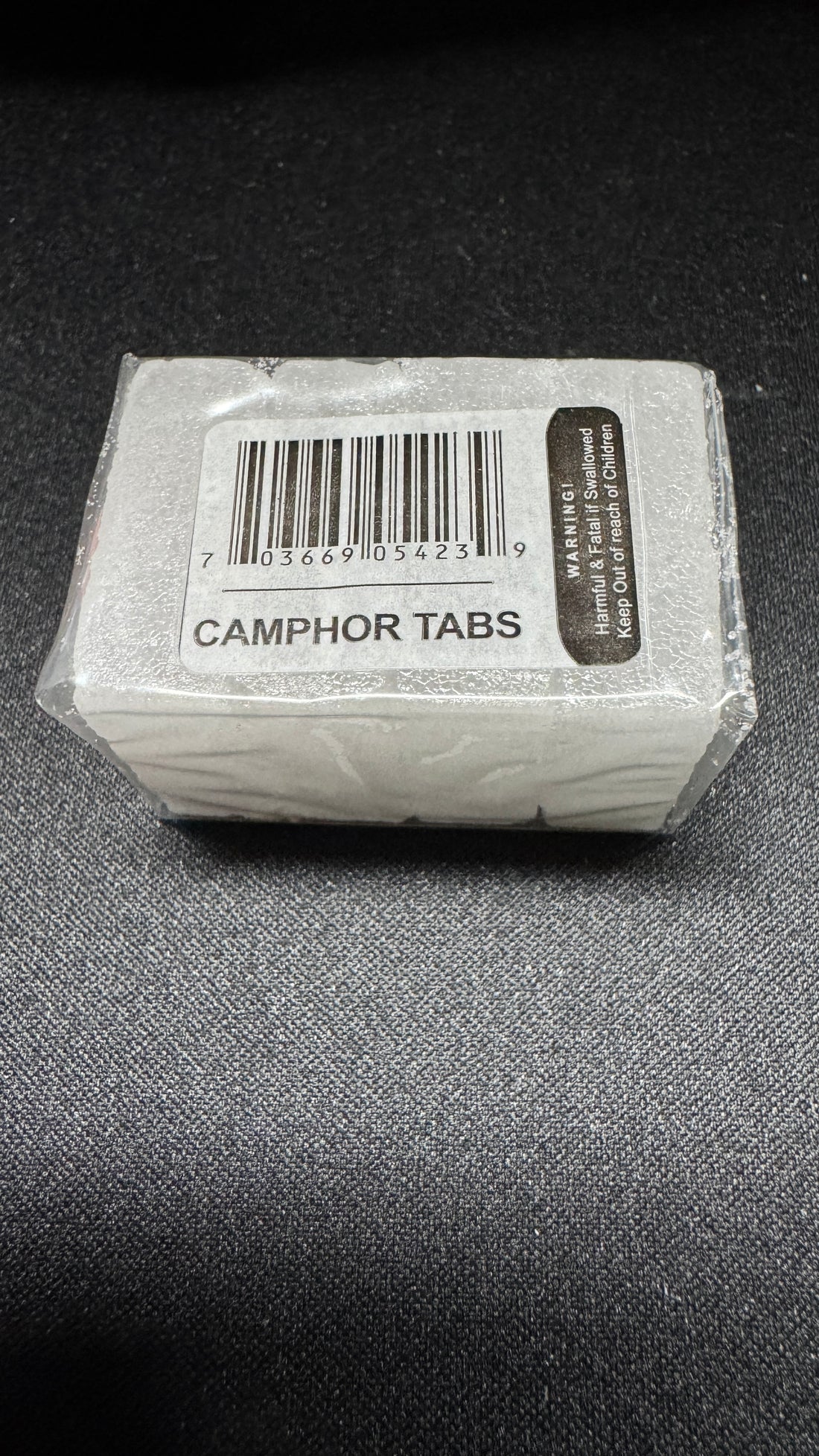 Camphor Blocks - 4 Tabs per Block
