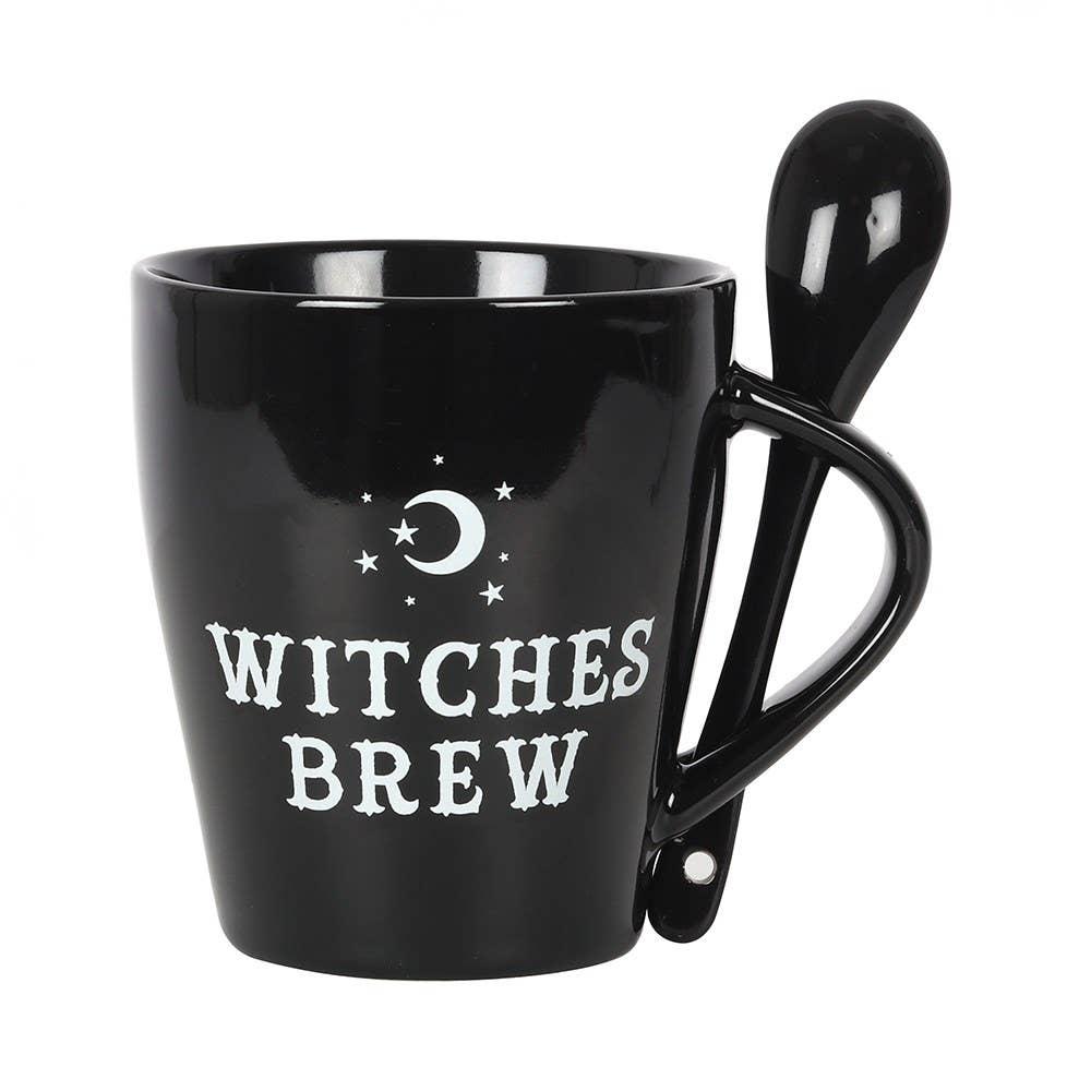 Witches Brew Mug and Spoon Set-Earth Fairy Holistics