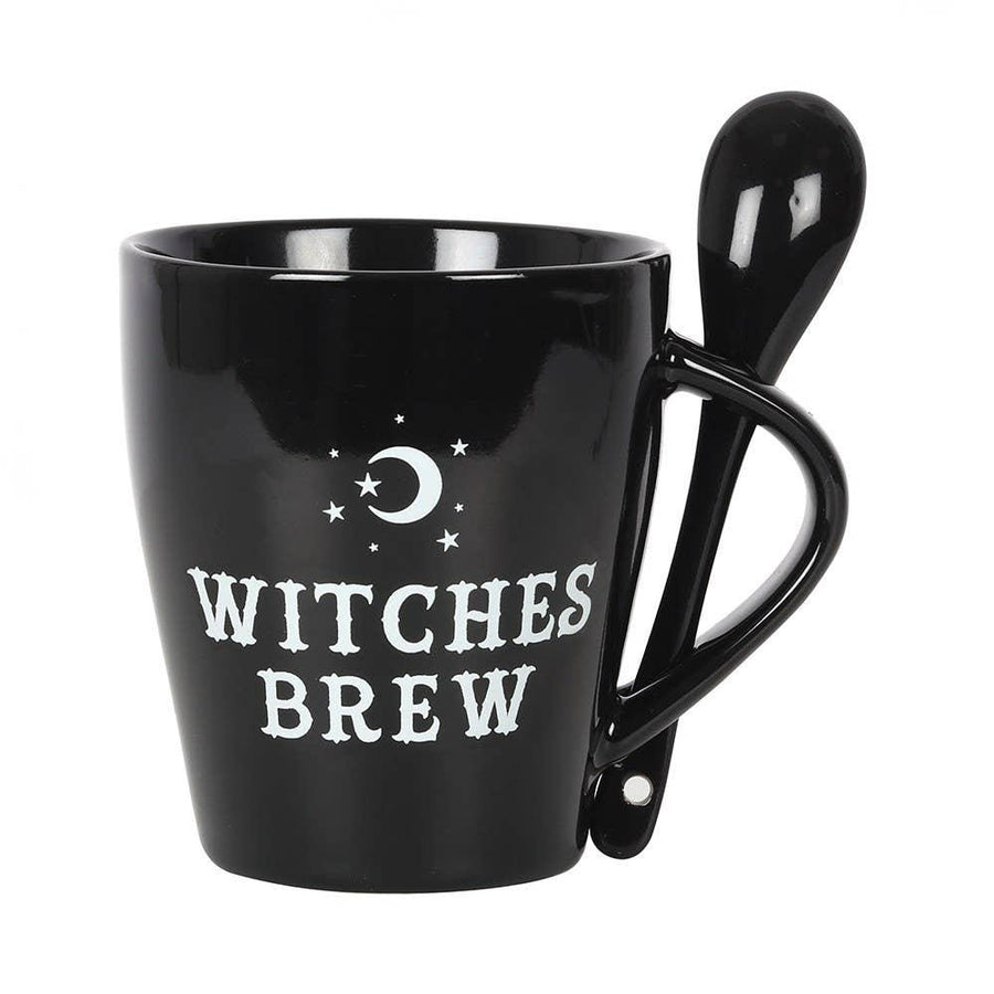 Witches Brew Mug and Spoon Set-Earth Fairy Holistics