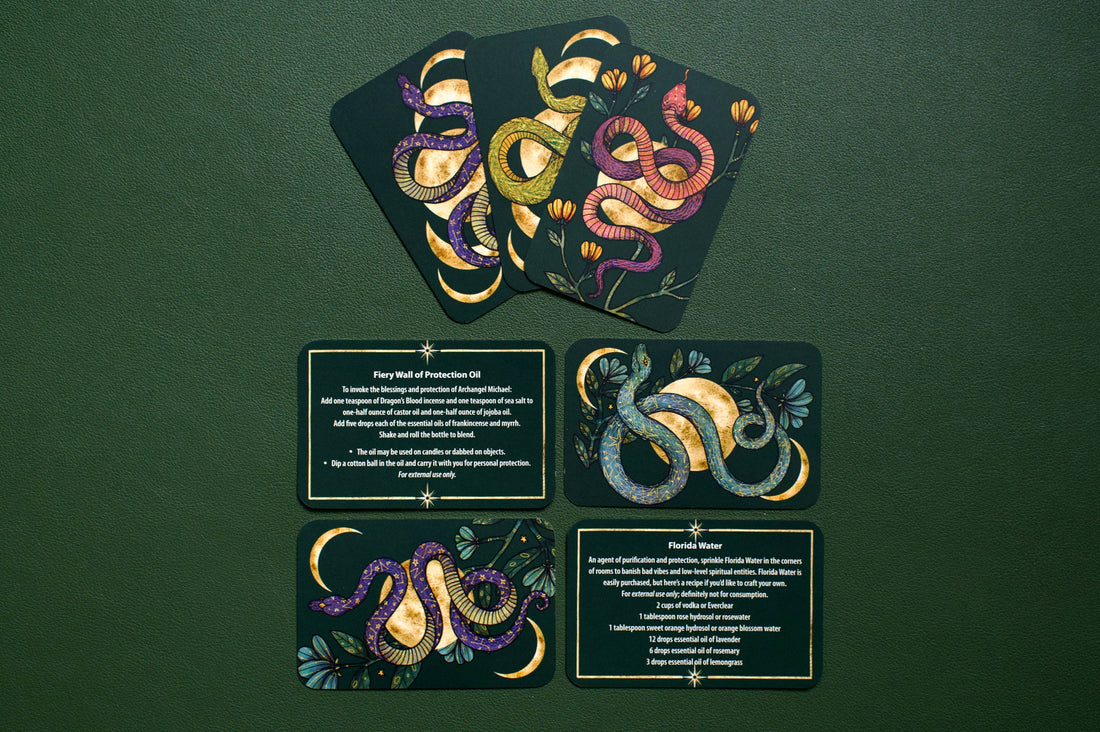 Protection Spells: 36 Cards for Magical Self-Defense (Mini)-Earth Fairy Holistics