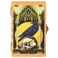 Raven & Skull Tarot Card Box-Earth Fairy Holistics