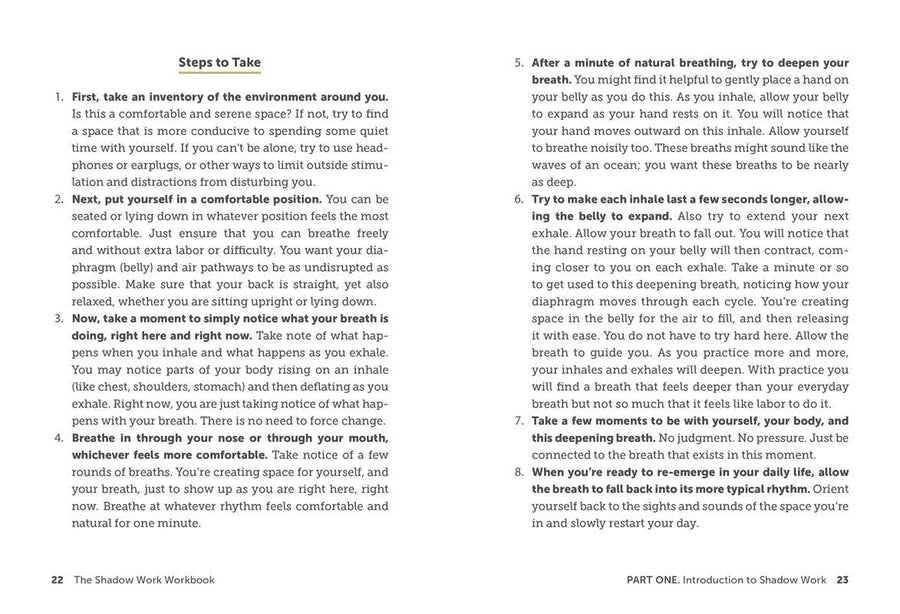 Shadow Work Workbook by Jor-El Caraballo-Earth Fairy Holistics