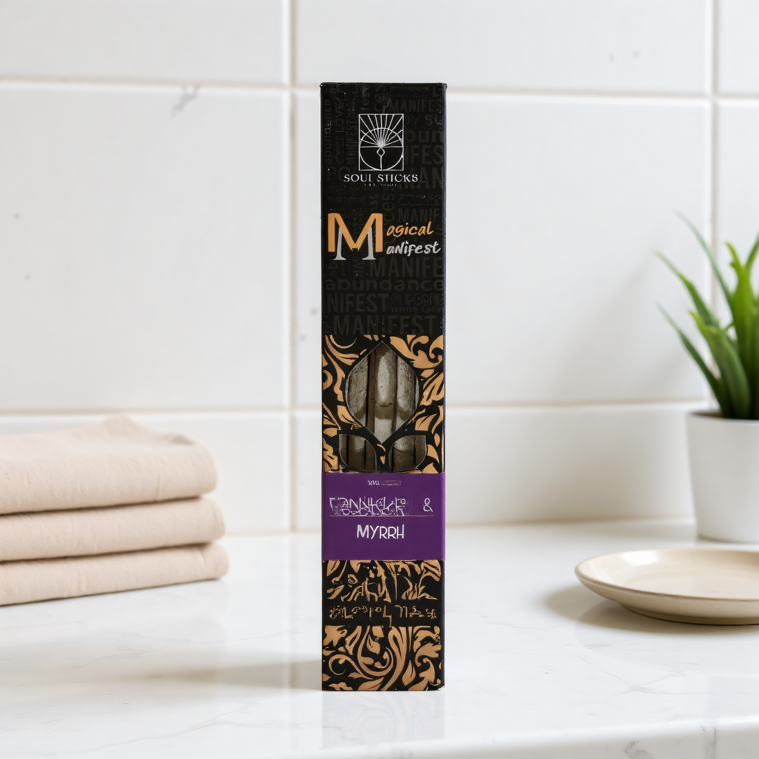 Magical Manifest Frankincense & Myrrh Incense-Earth Fairy Holistics