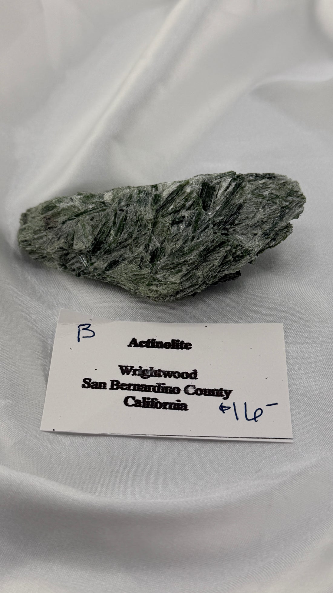 Actinolite Specimens