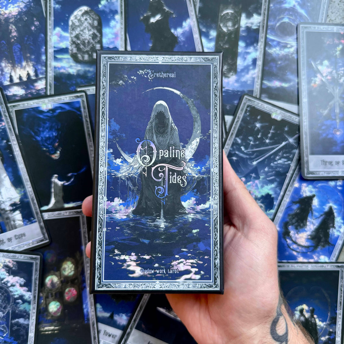 Opaline Tides Tarot Deck-Earth Fairy Holistics
