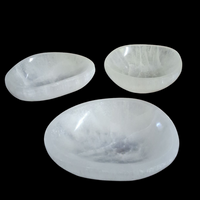 Natural Cut Selenite Bowl (4-5")-Earth Fairy Holistics